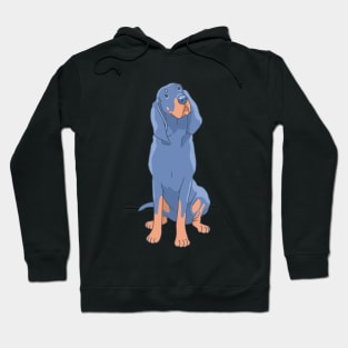 Black and Tan Coonhound Hoodie